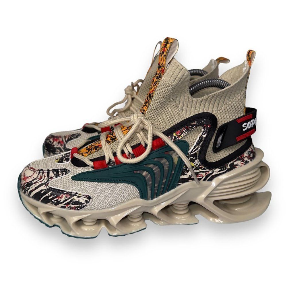 Navarox Dogfish Blade‎ Gen-Z Shock Sneakers Multicolor Men's 6 Women's 8.5 - Picture 2 of 9